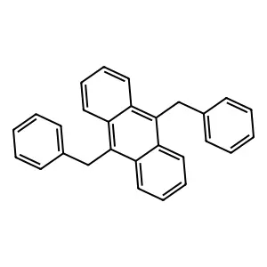 9,10-Dibenzylanthracene structure