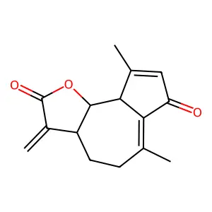 Dehydroleucodine structure