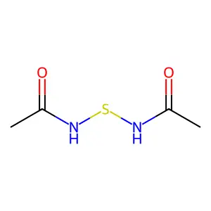 N,N'-Thiobis(acetamide) structure