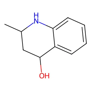 1,2,3,4-Tetrahydro-2-methyl-4-quinolinol structure
