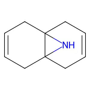 11-azatricyclo[4.4.1.01,6]undeca-3,8-diene structure