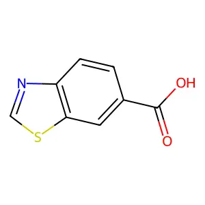1,3-benzothiazole-6-carboxylic acid structure