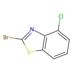 Compound C7H3BrClNS structure