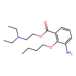 Metabutoxycaine structure