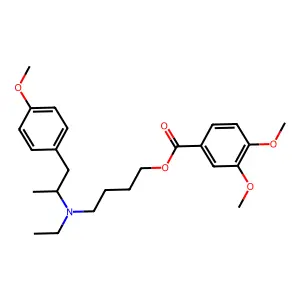 mebeverine structure