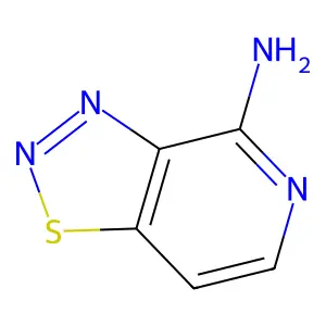 [1,2,3]thiadiazolo[4,5-c]pyridin-4-amine structure