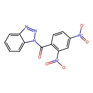 1-(2,4-Dinitrobenzoyl)-1H-1,2,3-benzotriazole structure