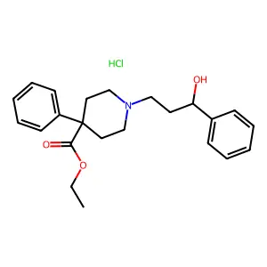 Phenoperidine hydrochloride structure