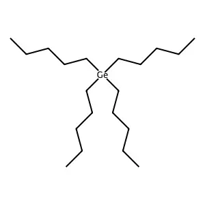 Tetrapentylgermane structure