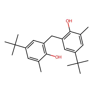 4-tert-butyl-2-[(5-tert-butyl-2-hydroxy-3-methylphenyl)methyl]-6-methylphenol structure