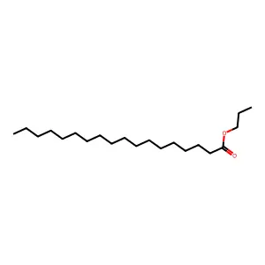 Propyl stearate structure
