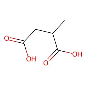 (R)-(+)-Methylsuccinic acid structure