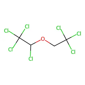 1,1,1,2-tetrachloro-2-(2,2,2-trichloroethoxy)ethane structure