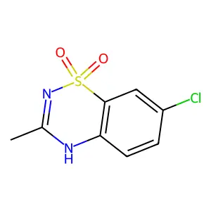 diazoxide structure