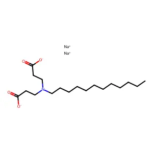 disodium3-[2-carboxylatoethyl(dodecyl)amino]propanoate structure
