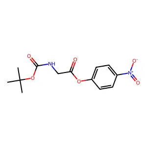 Boc-Gly-ONp structure