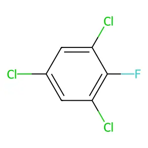 1,3,5-trichloro-2-fluorobenzene structure