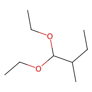 1,1-Diethoxy-2-methylbutane structure