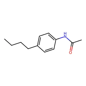 N-(4-Butylphenyl)acetamide structure