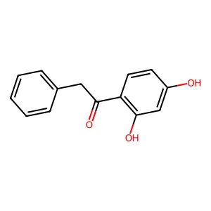 1-(2,4-dihydroxyphenyl)-2-phenylethanone structure