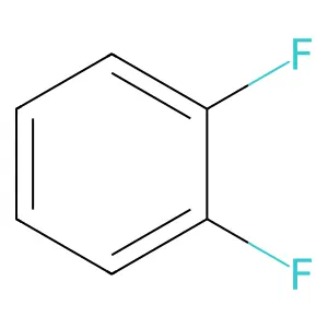 1,2-DIFLUOROBENZENE structure