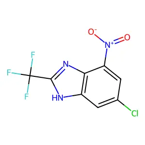 Compound C8H3ClF3N3O2 structure