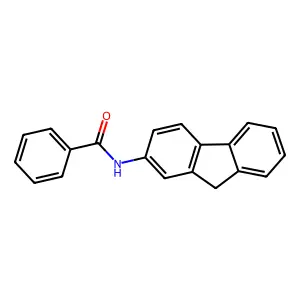 N-2-Fluorenylbenzamide structure