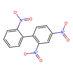 1,1'-BIPHENYL, 2,2',4-TRINITRO- structure