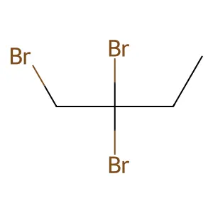 1,2,2-Tribromobutane structure
