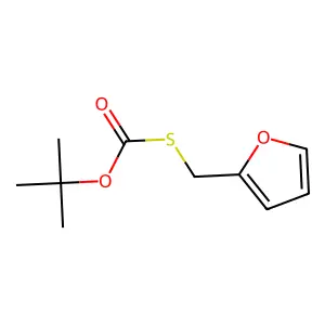 O-tert-Butyl S-(2-furanylmethyl) carbonothioate structure