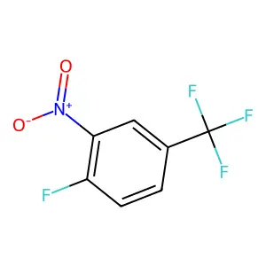 4-Fluoro-3-nitrobenzotrifluoride structure