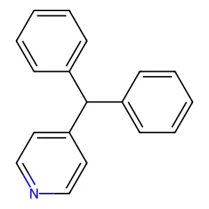 4-(Diphenylmethyl)pyridine structure