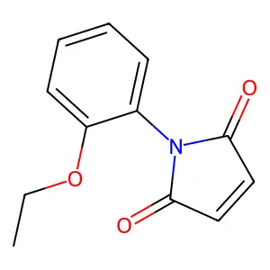 1-(2-ethoxyphenyl)-1H-pyrrole-2,5-dione structure