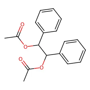 1,2-Diphenylethylene diacetate structure