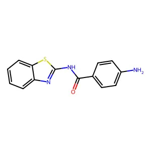 Compound C14H11N3OS structure
