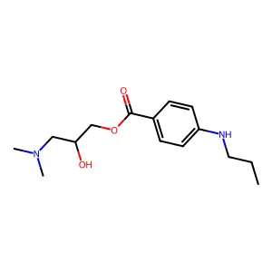 Hydroxycaine structure