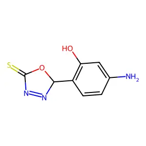 Compound C8H7N3O2S structure