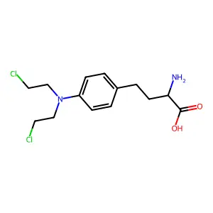 Aminochlorambucil structure
