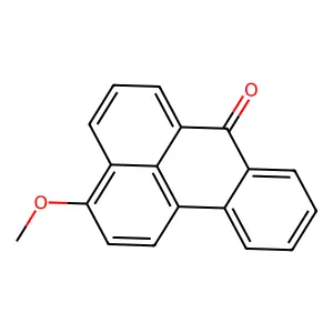 Compound C18H12O2 structure