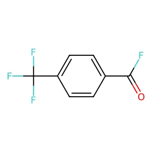 4-(Trifluoromethyl)benzoyl fluoride structure