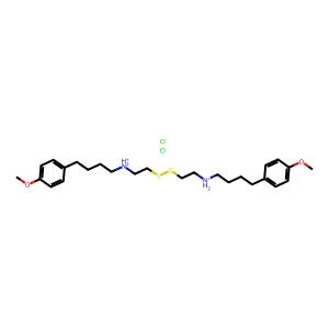 Compound C26H42Cl2N2O2S2 structure