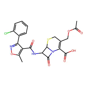 Cefoxazole structure