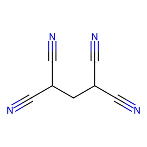1,1,3,3-Propanetetracarbonitrile structure
