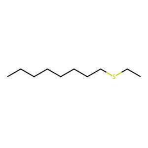 Ethyl octyl sulfide structure