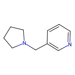 N-(3-Pyridylmethyl)pyrrolidine structure