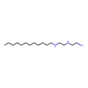 1,2-Ethanediamine, N-(2-aminoethyl)-N'-dodecyl- structure