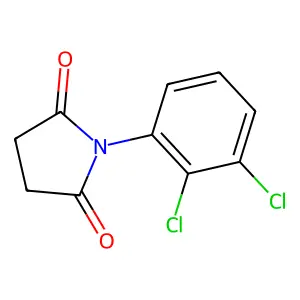 1-(2,3-dichlorophenyl)pyrrolidine-2,5-dione structure