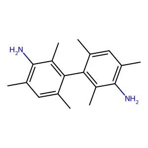 [1,1'-Biphenyl]-3,3'-diamine, 2,2',4,4',6,6'-hexamethyl- structure