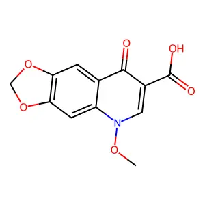 Miloxacin structure
