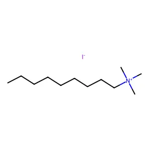 Nonyltrimethylammonium iodide structure